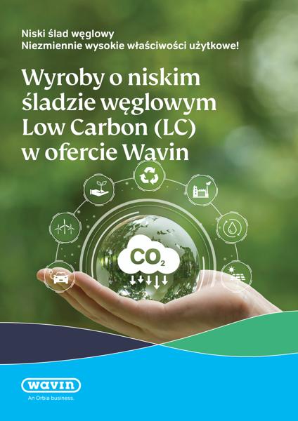 Wyroby o niskim śladzie węglowym LC w ofercie Wavin_broszura