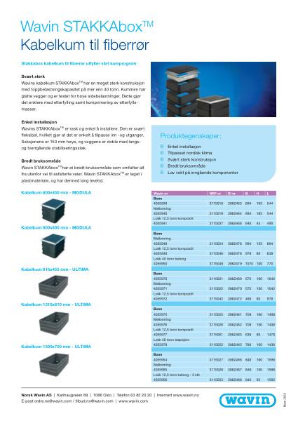 Stakkabox 2022 Datablad  Onepager 