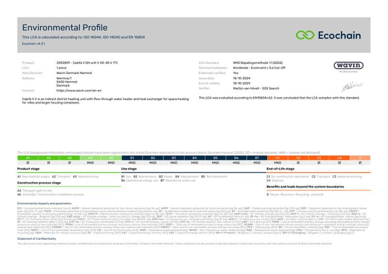 Wavin_Denmark_Hammel-3092859_-_Calefa_II_DH_unit_V_40-40_V_ITC-2020-environmental-profile_2024-10-28_1824