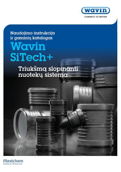 Wavin SiTech+ gaminių katalogas