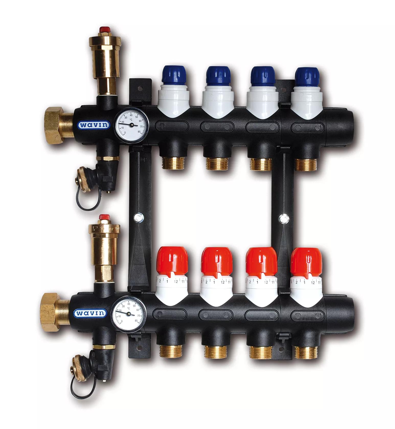 Manifold with balancing valves