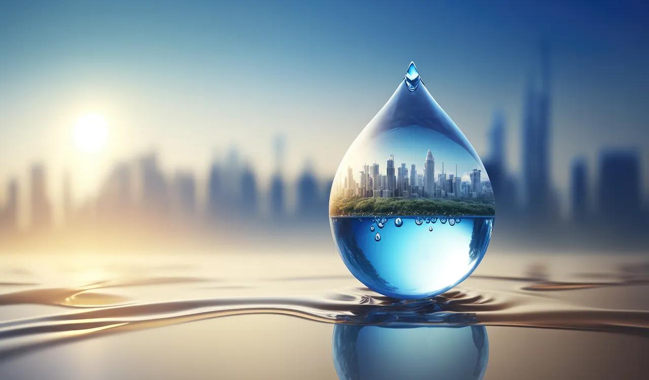 Water drop adobe stock image