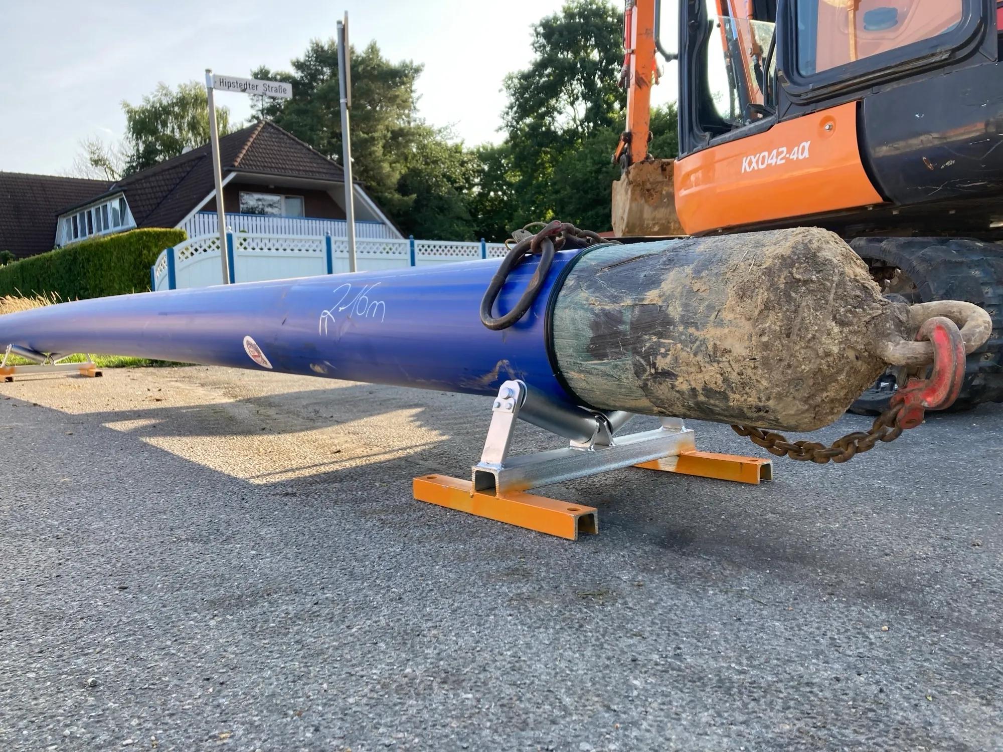 HDD Verlegung von Trinkwasserrohren