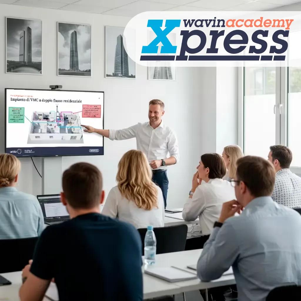 Image created with Google Gemini AI tool by Wavin Italia. Logo created by Wavin Italia