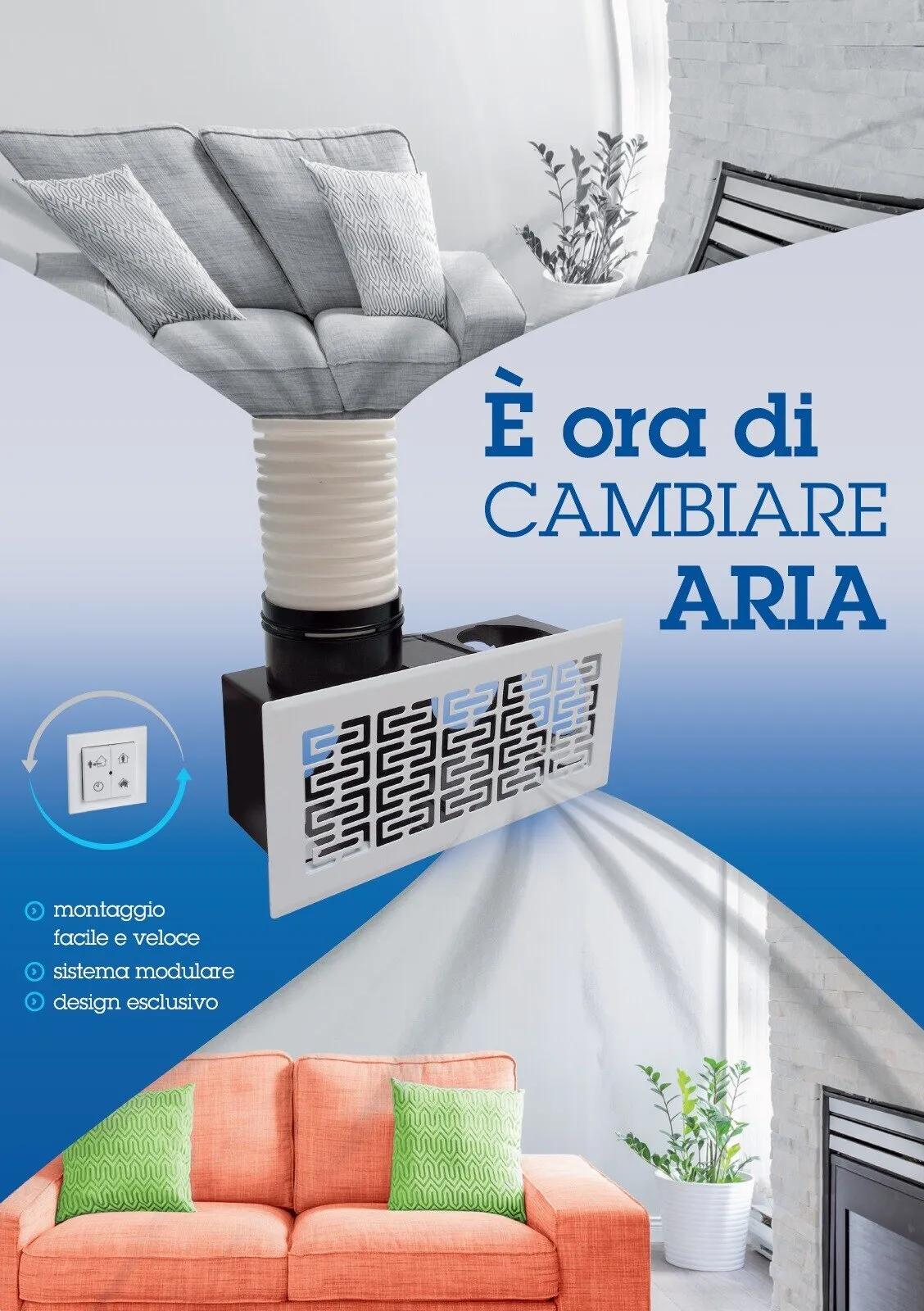 unità di ventilazione meccanica wireless REK160 e REK280