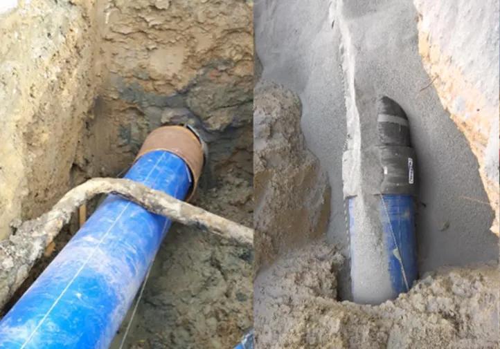 Berstlining für die grabenlose Rohrverlegung