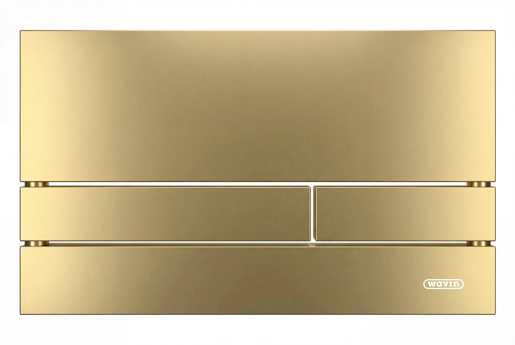 LaLinea Select przycisk spłukujący do WC złoty mat, 4085384
