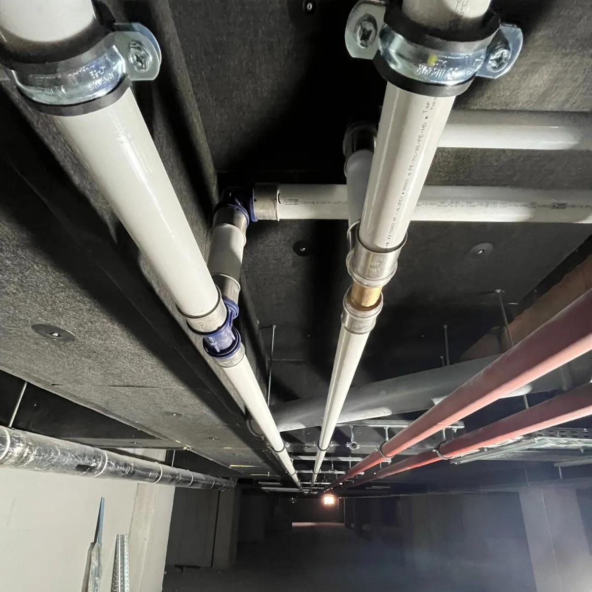 Zastosowane instalacje ciepłej/zimej wody Wavin Tigris