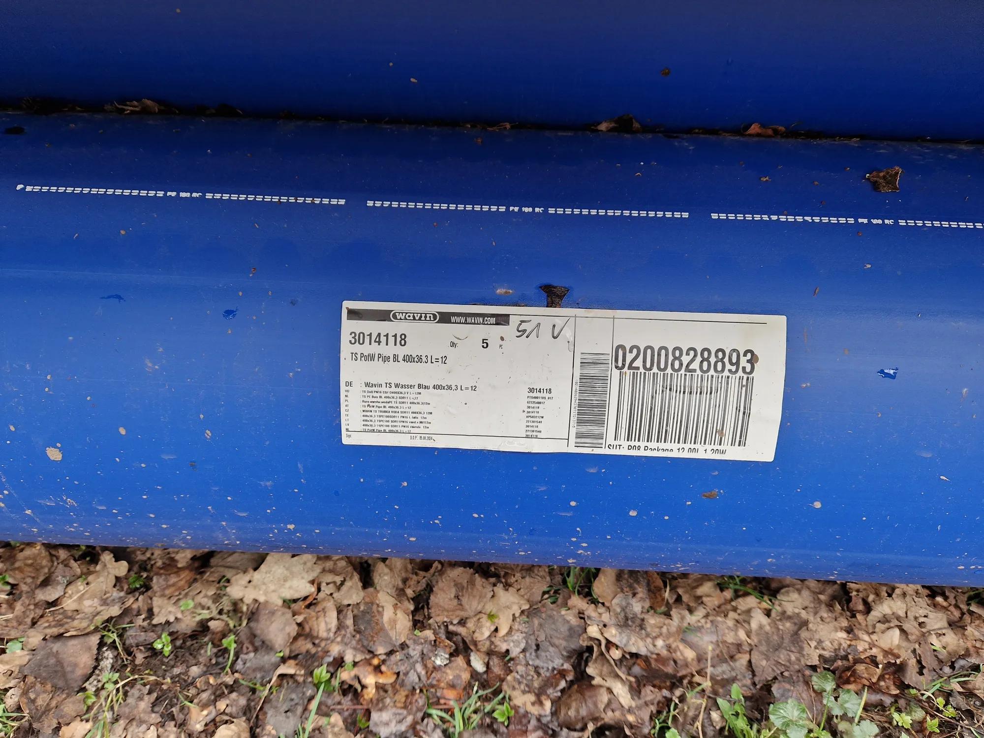 Trinkwasserrohre aus PE