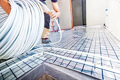 Fußbodenheizung bei Renovierungen