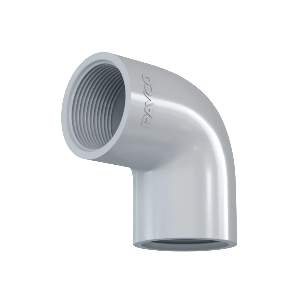 CODO PVC ROSCADO 90° ½
