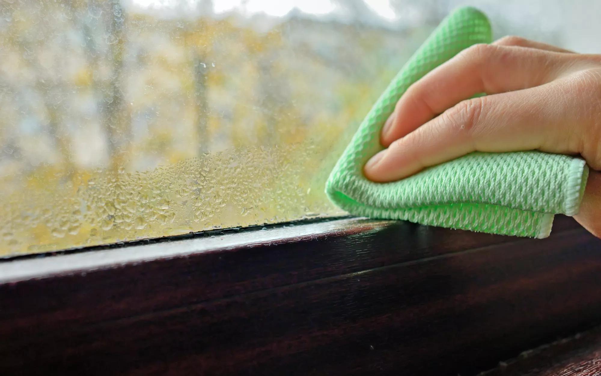 Woman cleaning water  condensation on window
With Ventiza mechanical ventilation there is no condensation