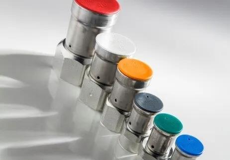 Tappi di protezione colorati identificativi del diametro
