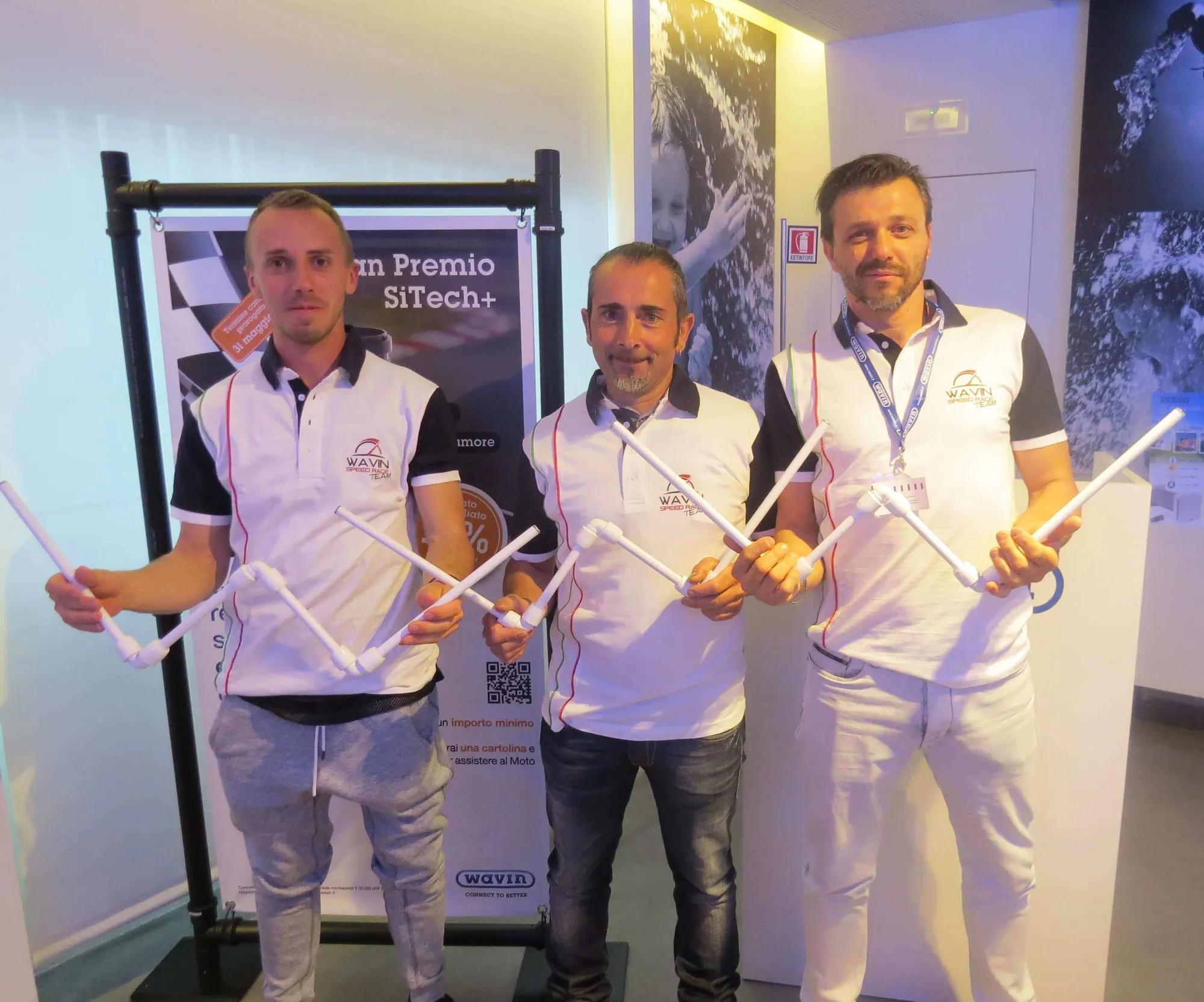 I tre vincitori W Talent