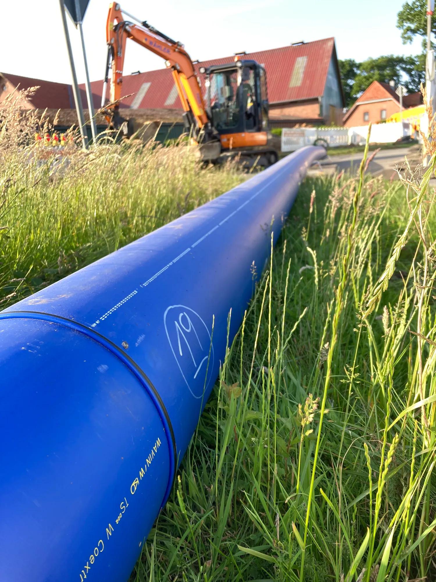 Grabenlose Trinkwasserinstallation