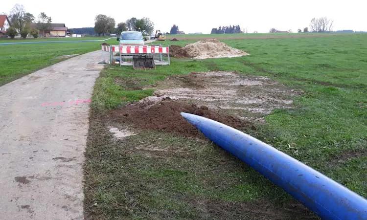 Trinkwassernetz erweitern