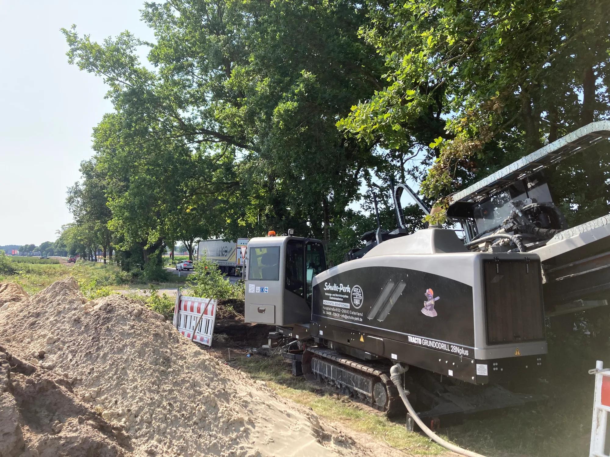 Verlegung von Trinkwasserrohrleitungen