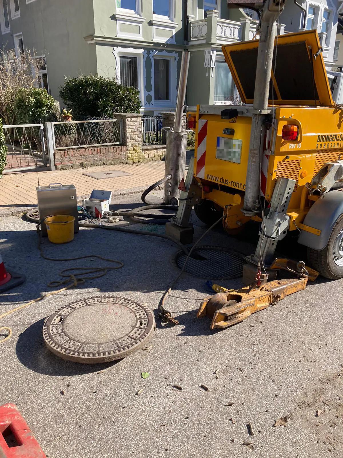 Straßen- und Tiefbauarbeiten entfallen