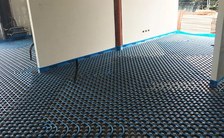 Climatizzazione radiante a pavimento Wavin Chemidro