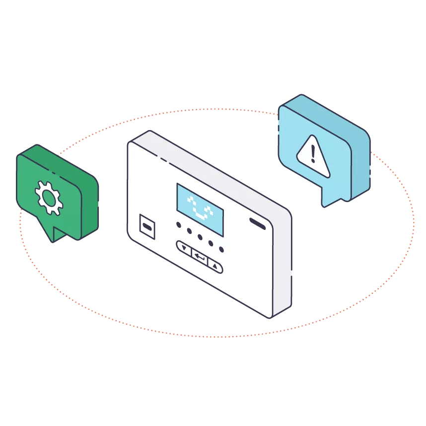 Illustration of Calefa II features and benefits