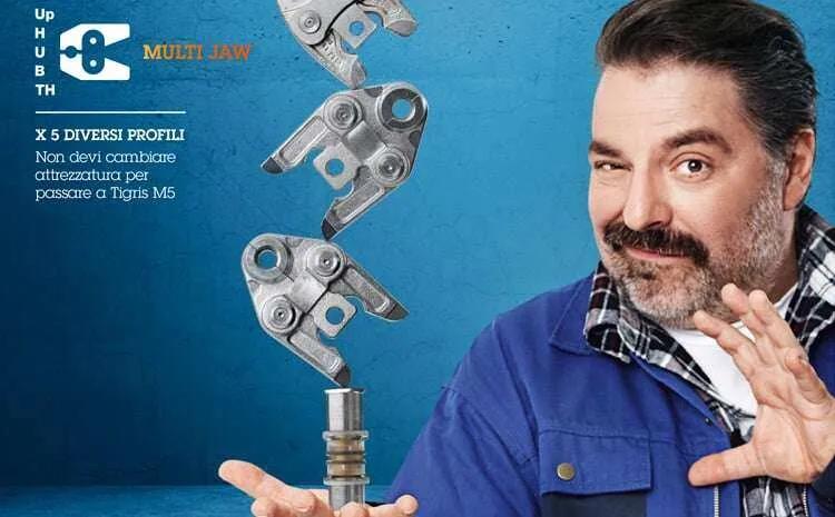 Raccordo a pressare Tigris M5 Multi Jaw