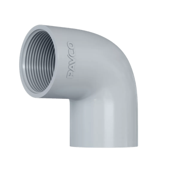 CODO PVC ROSCADO 90° ¾