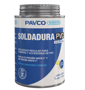 Imagen de Producto SOLDADURA PVC REG AZUL 1/32 PAVCO WAVIN