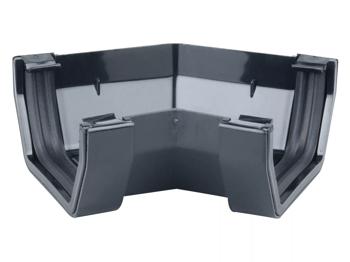 product visual Wavin SquareLine Gutter Angle 45° 100mm Black