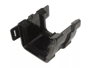 product visual Wavin StormLine Gutter Jointing Bracket 111mm Black