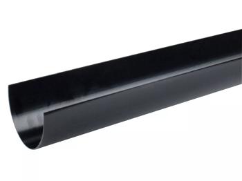 product visual Wavin DeepLine Gutter 113mm Black 4m