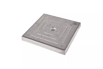 product visual Hepworth Alu Cover Plate & Frame 225x225