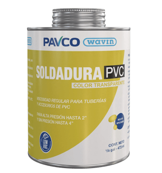 Imagen de Producto SOLDADURA PVC REGULAR 1/8 PAVCO WAVIN