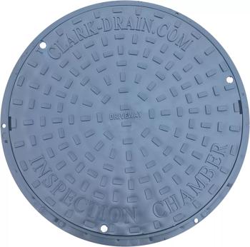 product visual Wavin UIC Circular Cover And Frame A15 Loading (With Screws)