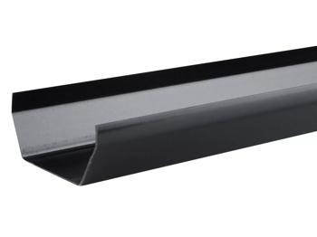 product visual Wavin SquareLine Gutter 100mm Black 4m