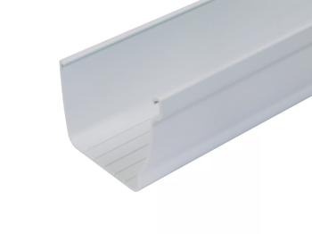 product visual Wavin StormLine Gutter 111mm White 4m