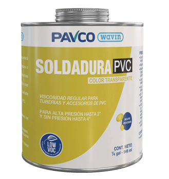 Imagen de Producto SOLDADURA PVC REGULAR 1/4 PAVCO WAVIN