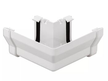 product visual Wavin StormLine Gutter Angle External 90° 111mm White