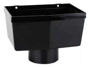 product visual Wavin Soil Hopper Head 110mm Black