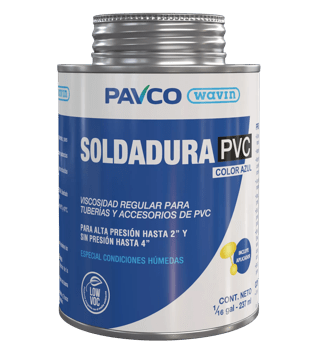 Imagen de Producto SOLDADURA PVC REG AZUL 1/16 PAVCO WAVIN