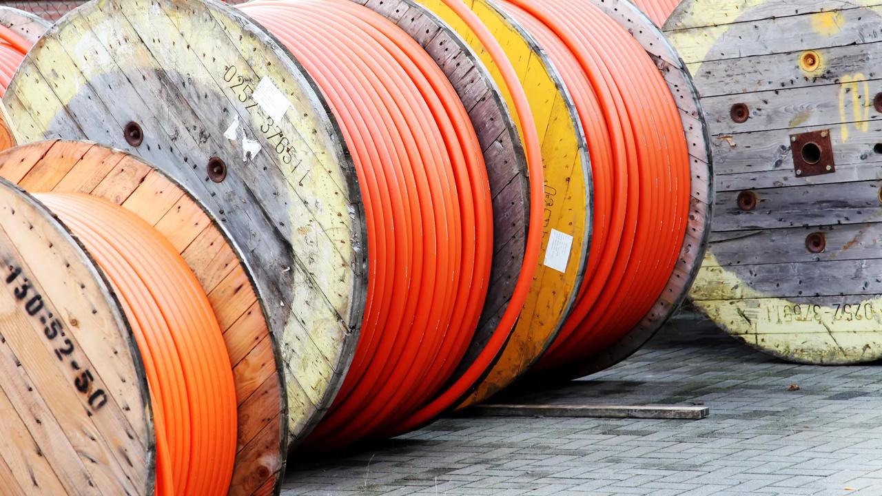 coils fibre cable