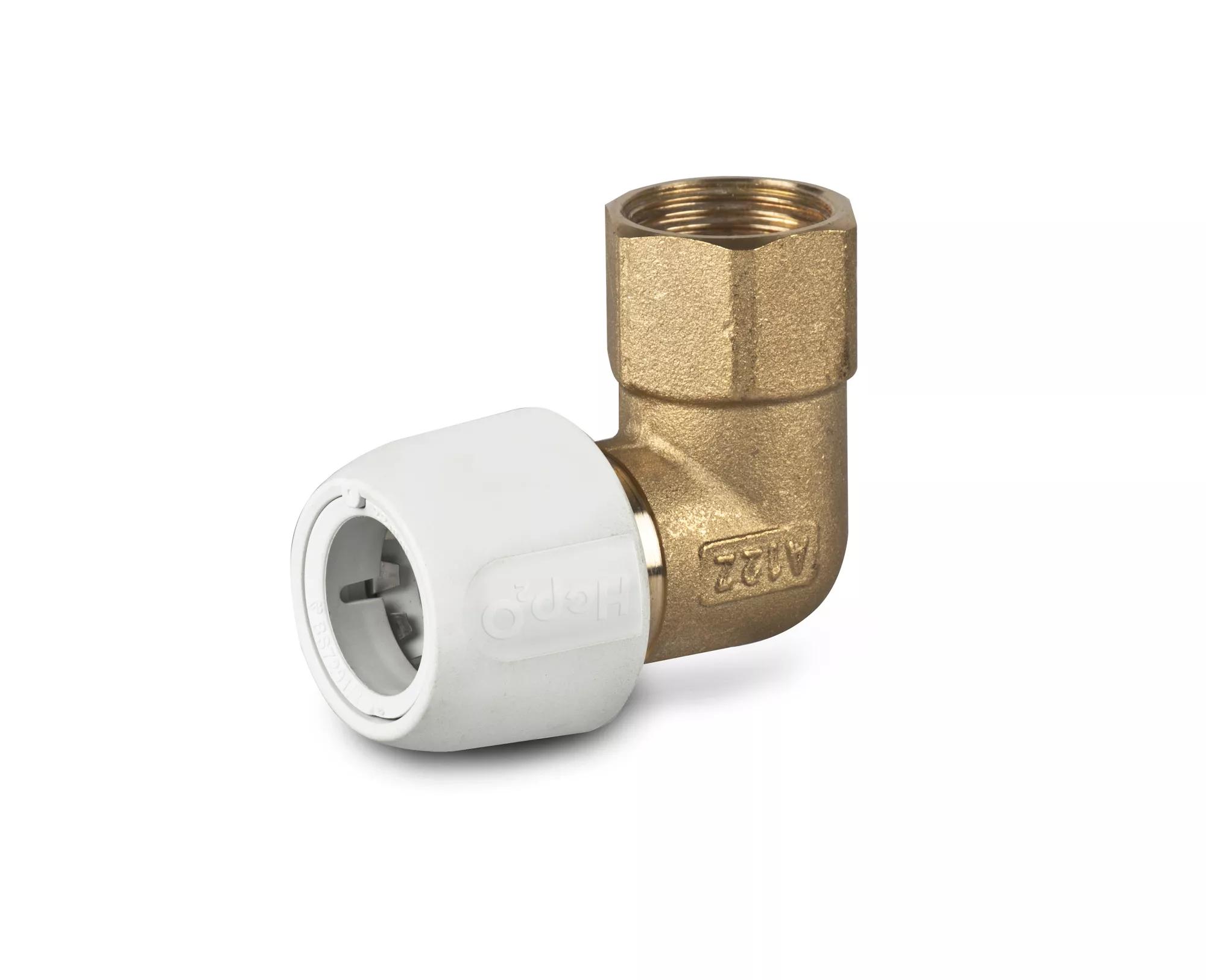 EFFEBI GOMITO 90° "TOF" IN OTTONE PER ACQUA - 90MMX3'F 01070012F - Foto 10