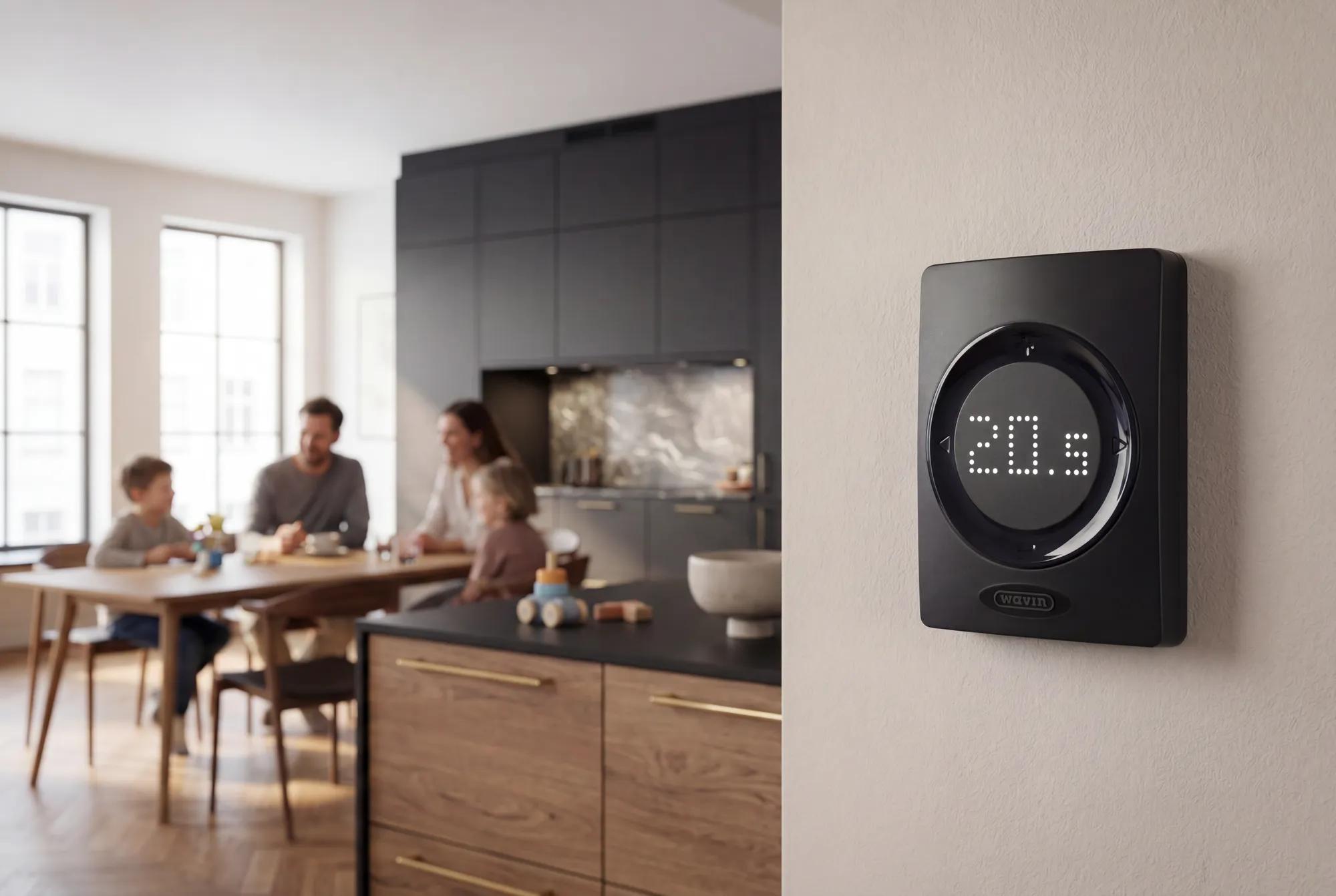 Ambiance image for Sentio Black Room Thermostat