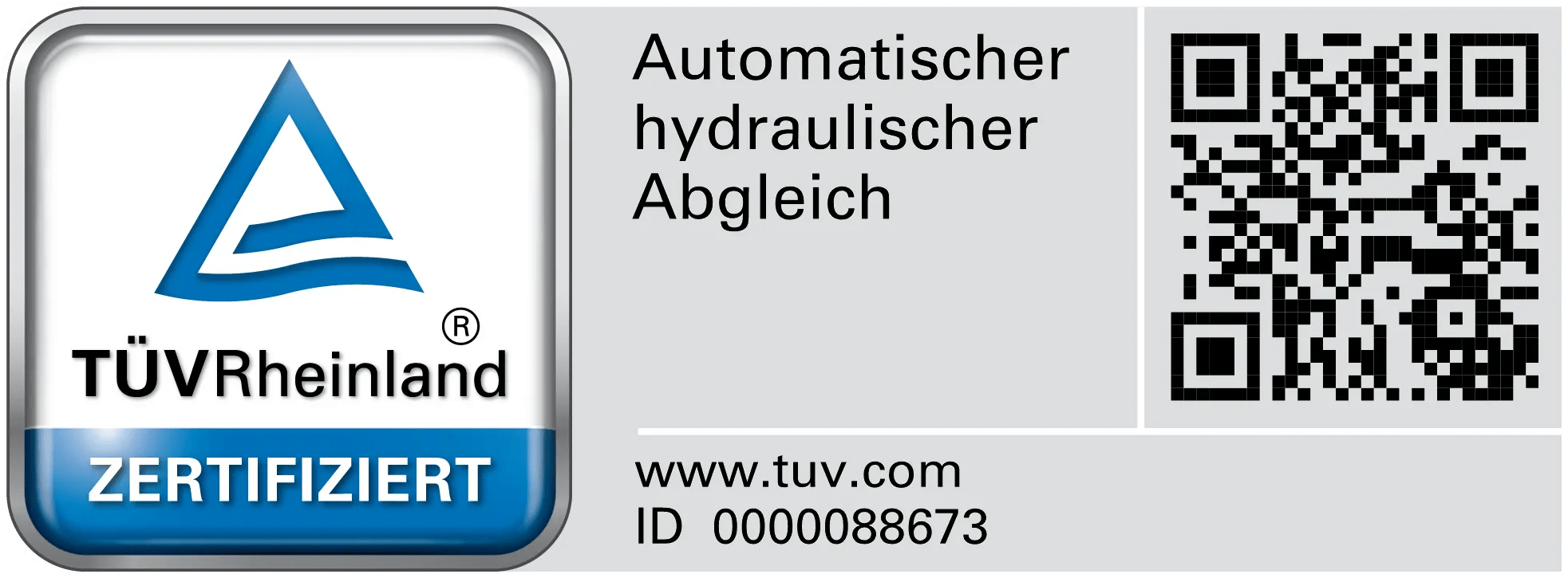 Wavin Sentio ist TÜV zertifiziert