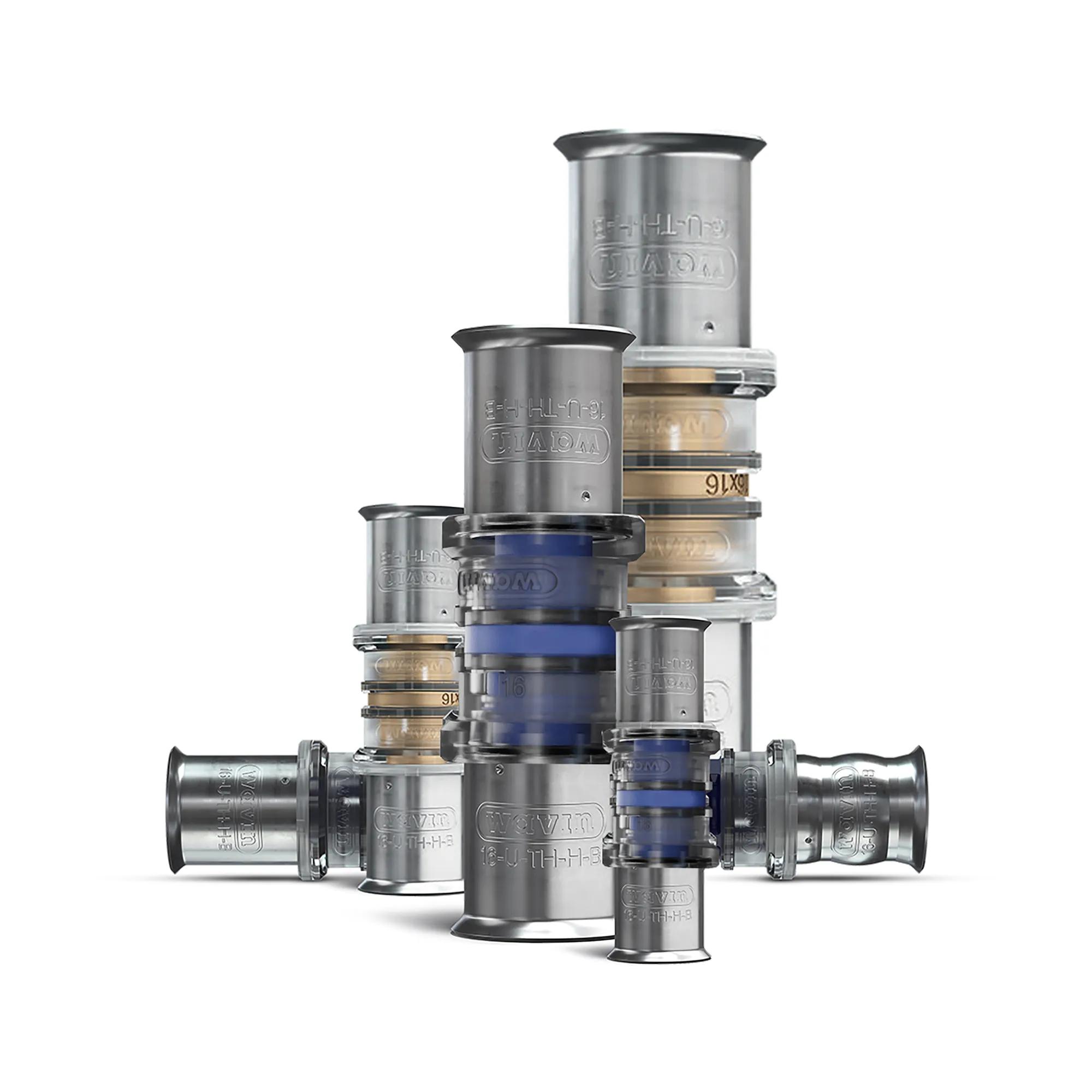 Raccordi a pressare per sistemi multistrato Wavin Tigris K5 e Wavin Tigris M5