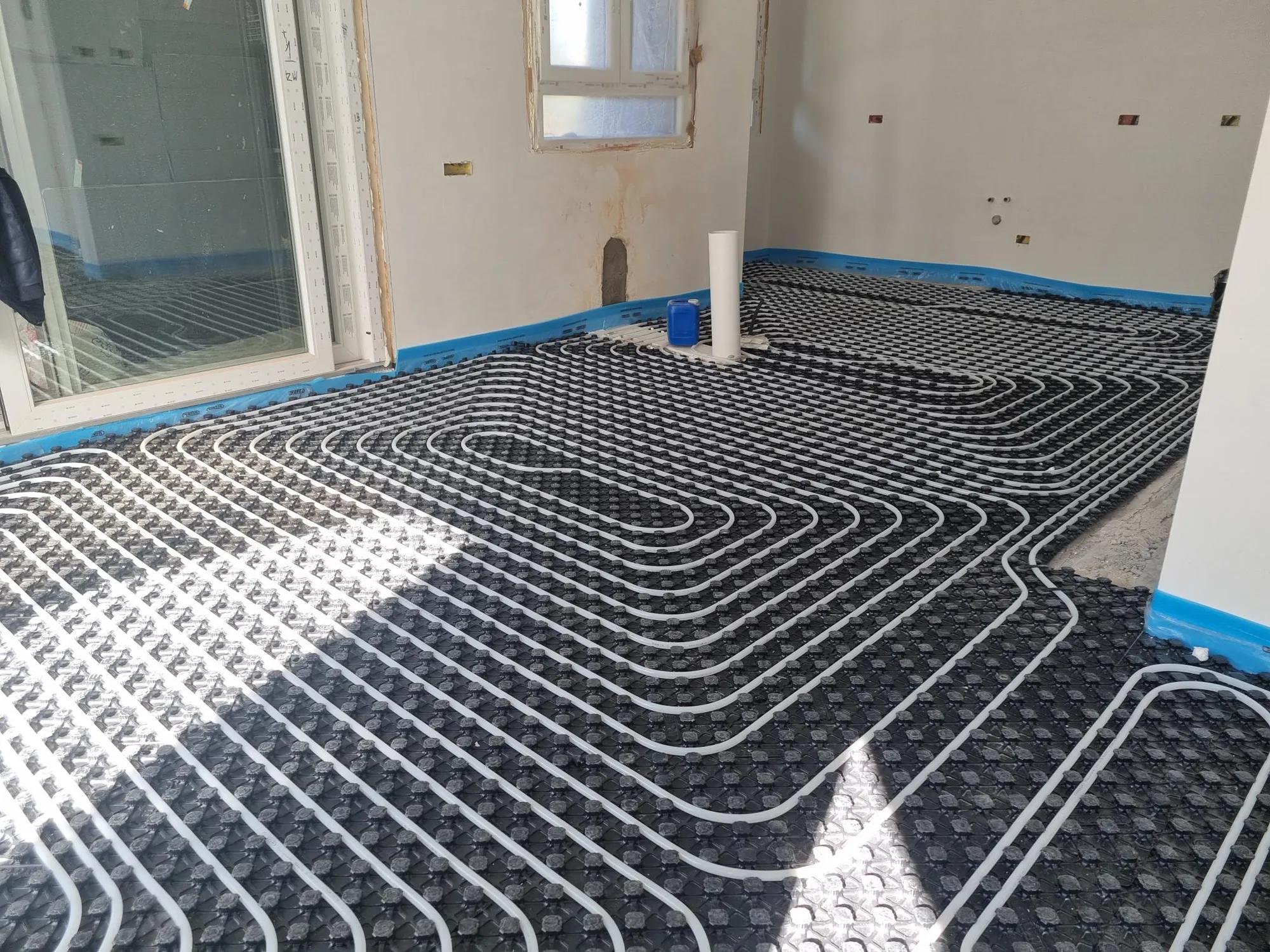 Wavin Comfia Simple-L Underfloor Heating installation