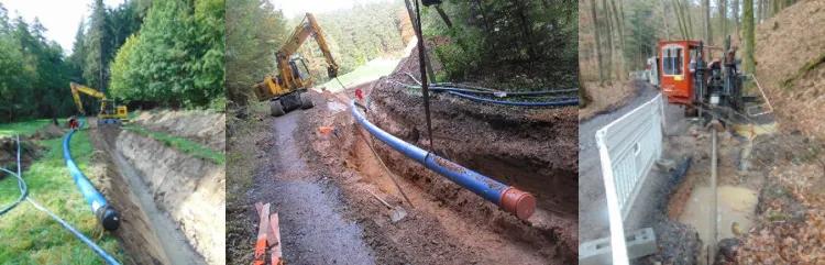 Kunststoffrohre verlegen