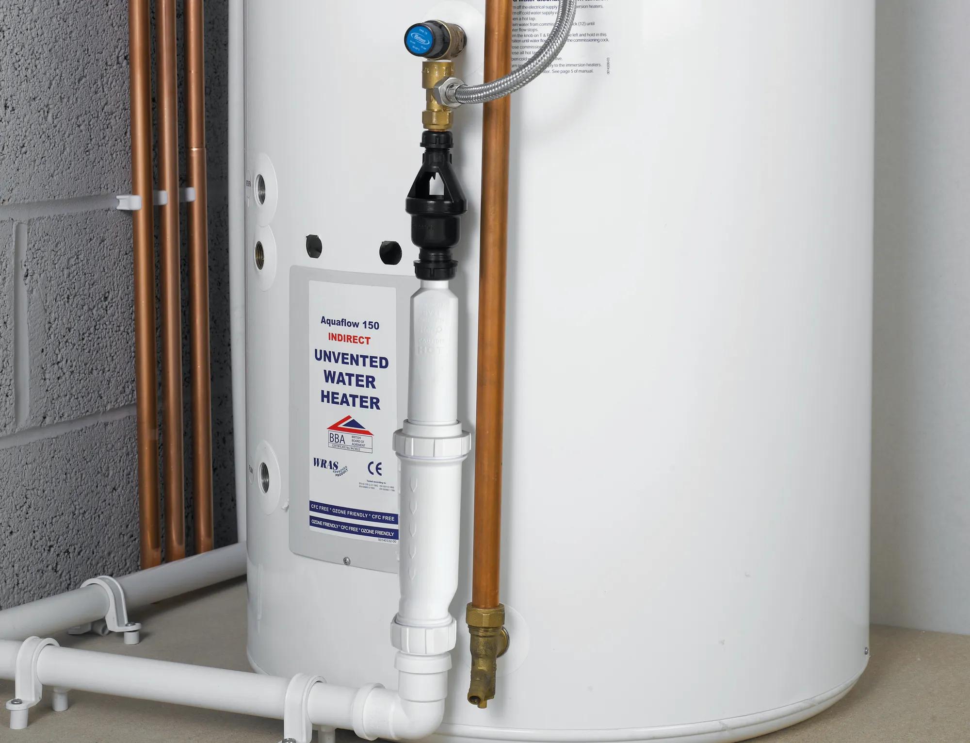 Unvented Hot water storage