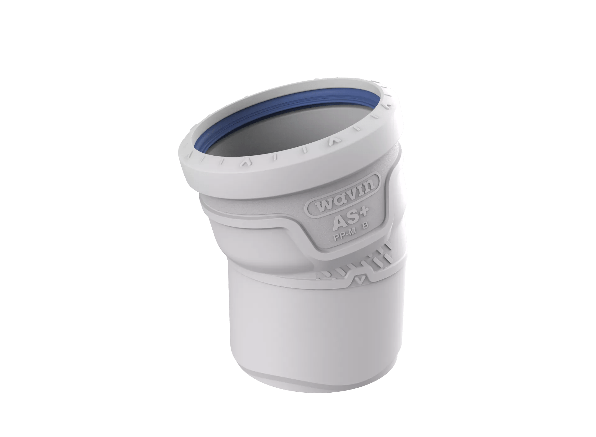 Wavin AS+ Bogen DN 90 15 Grad - Produktspezifikationen