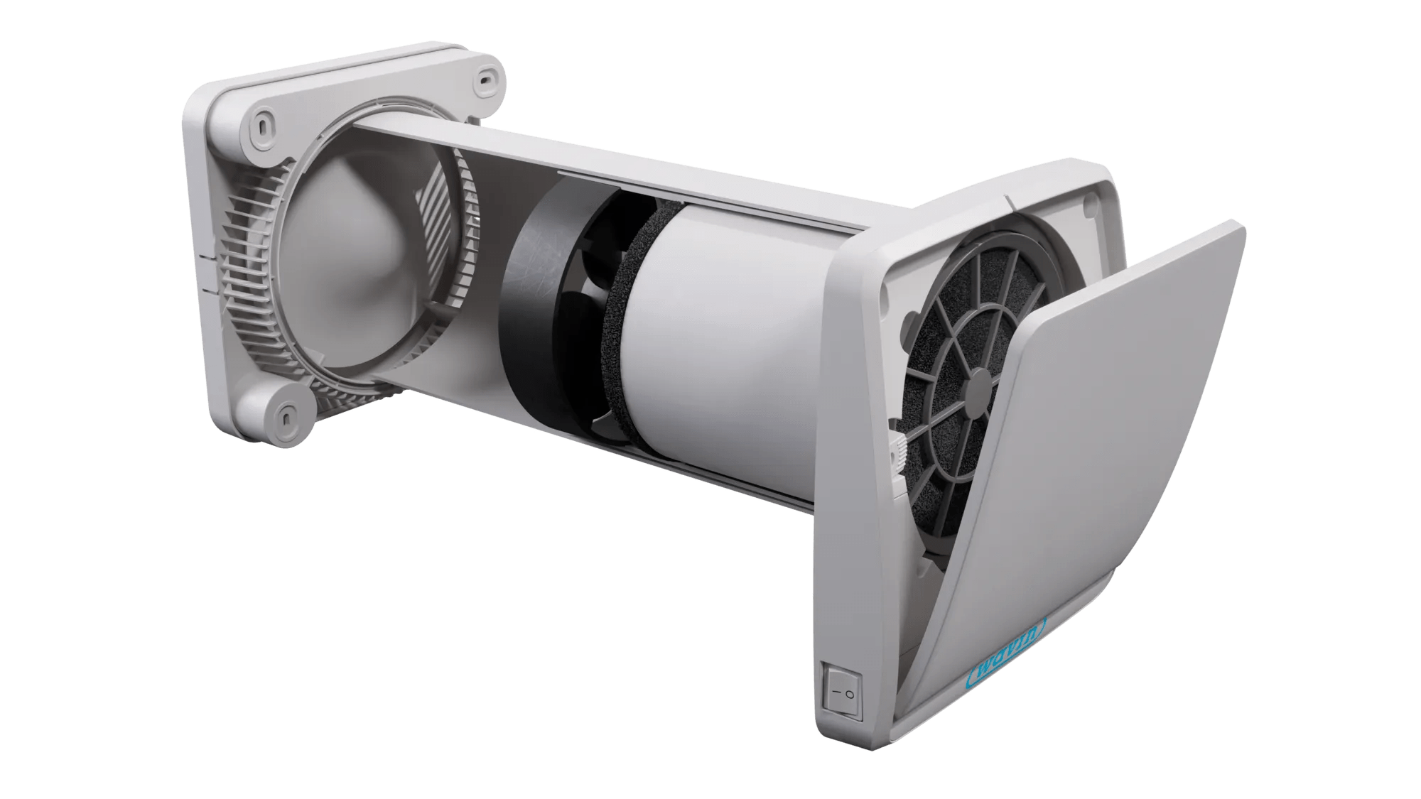 Decentralized mechanical ventilation units Wavin Ventiza SOLO