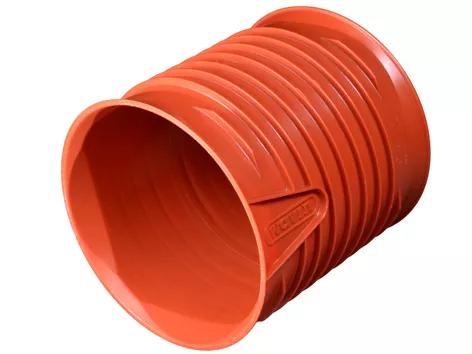 250mm skydemuffe Wavin RIB - Produktbeskrivelse